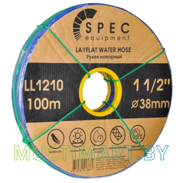 Шланг-рукав дренажный Spec 1.5 дюйма 100 м (LL1210)